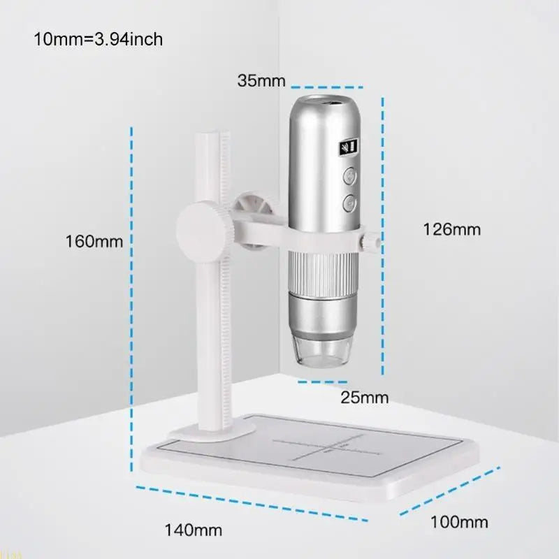 U13A Pocket Digital Microscope with USB WiFi Camera and 1000X Magnification