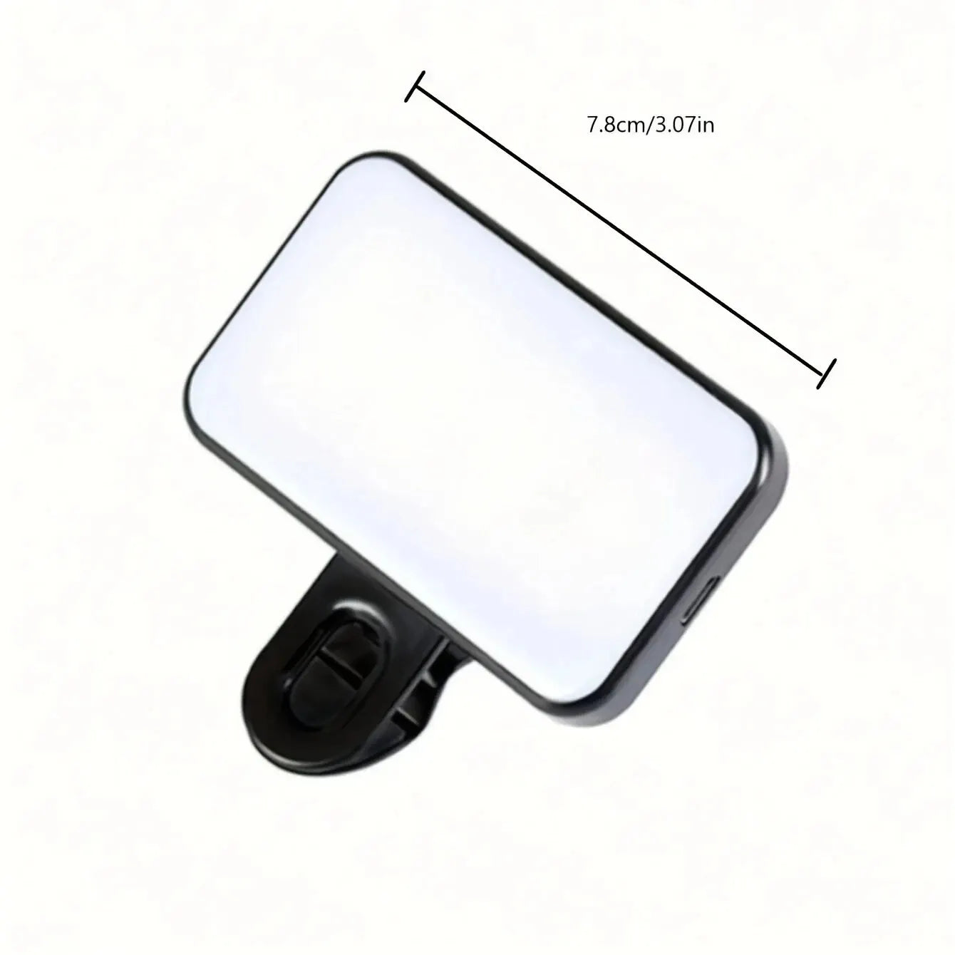 Rechargeable Mini Clip-On Selfie Fill Light