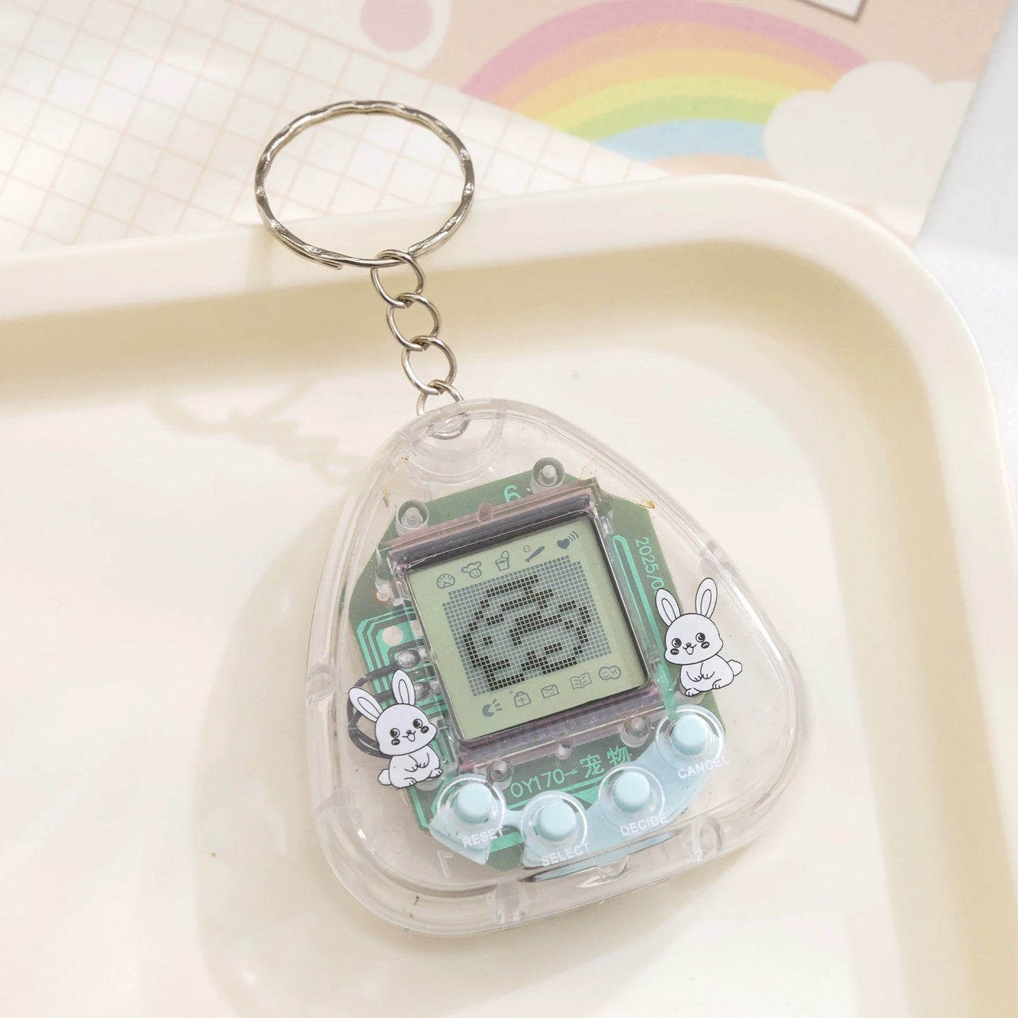 Transparent Electronic Virtual Pet - 168 Pet Pixel Toy