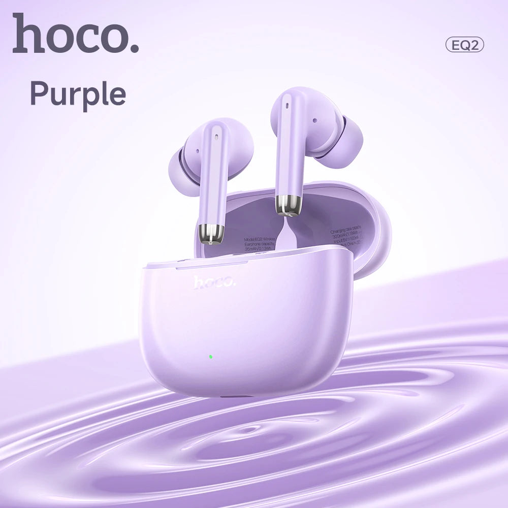 HOCO EQ2 True Wireless Bluetooth 5.3 Earbuds with Touch Control and Mic