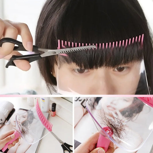 Bangs Cutting Comb Hair Trimmer Tool - Salon Styling Guide