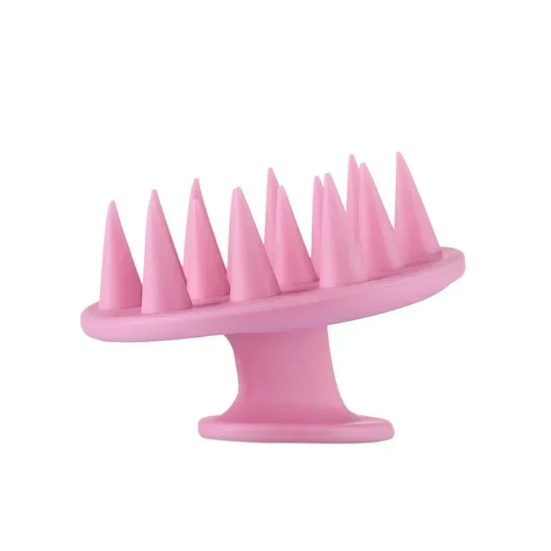 Silicone Scalp Massage Shampoo Brush and Body Shower Comb