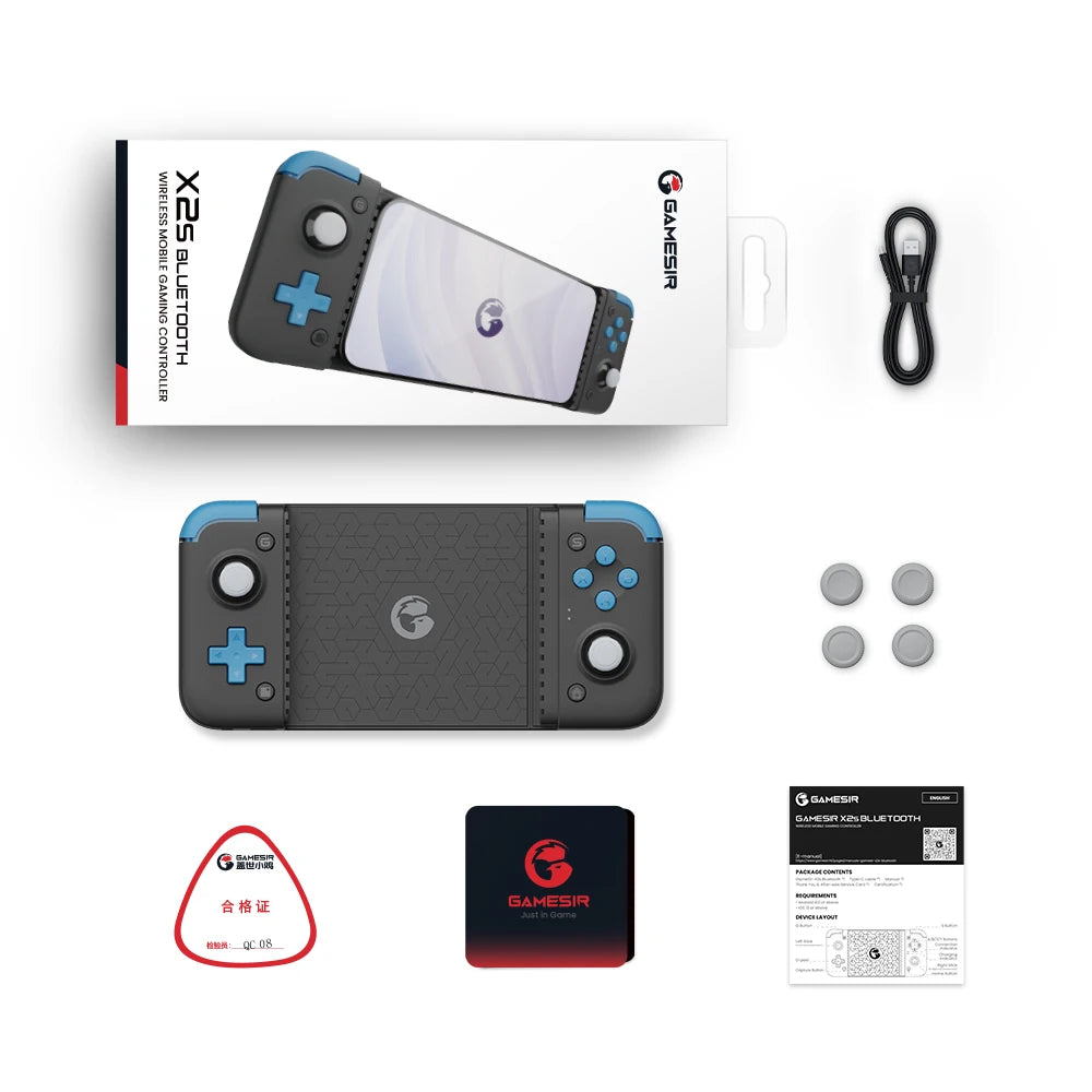 GameSir X2s Mobile Gamepad with Hall Effect Joysticks for Cloud Gaming