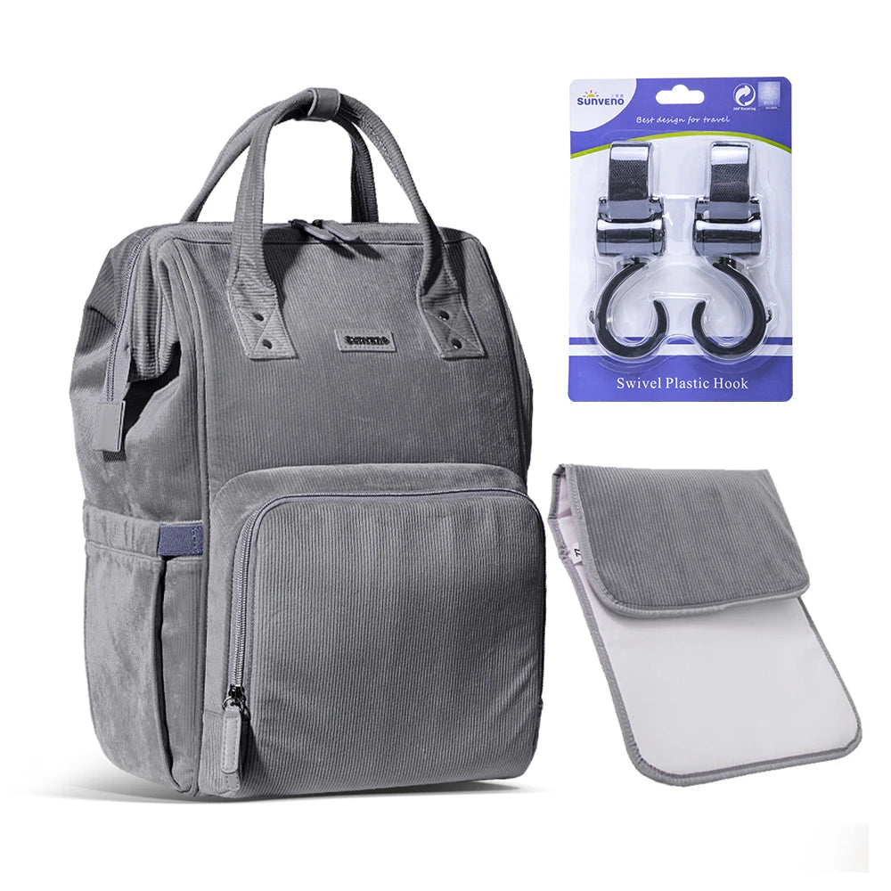 Sunveno Travel Diaper Backpack Organizer Bag