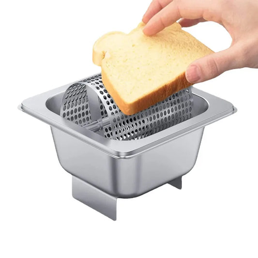 Stainless Steel Butter Wheel Spreader for Burgers, Toast, and Baking