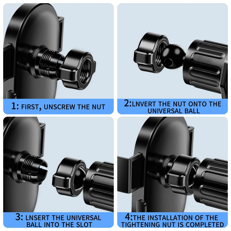 Universal Vacuum Suction Car Phone Holder