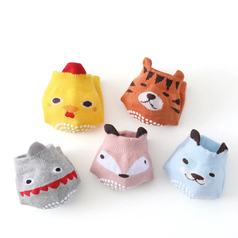 Baby Cotton Anti-Slip Crawling Knee Pads
