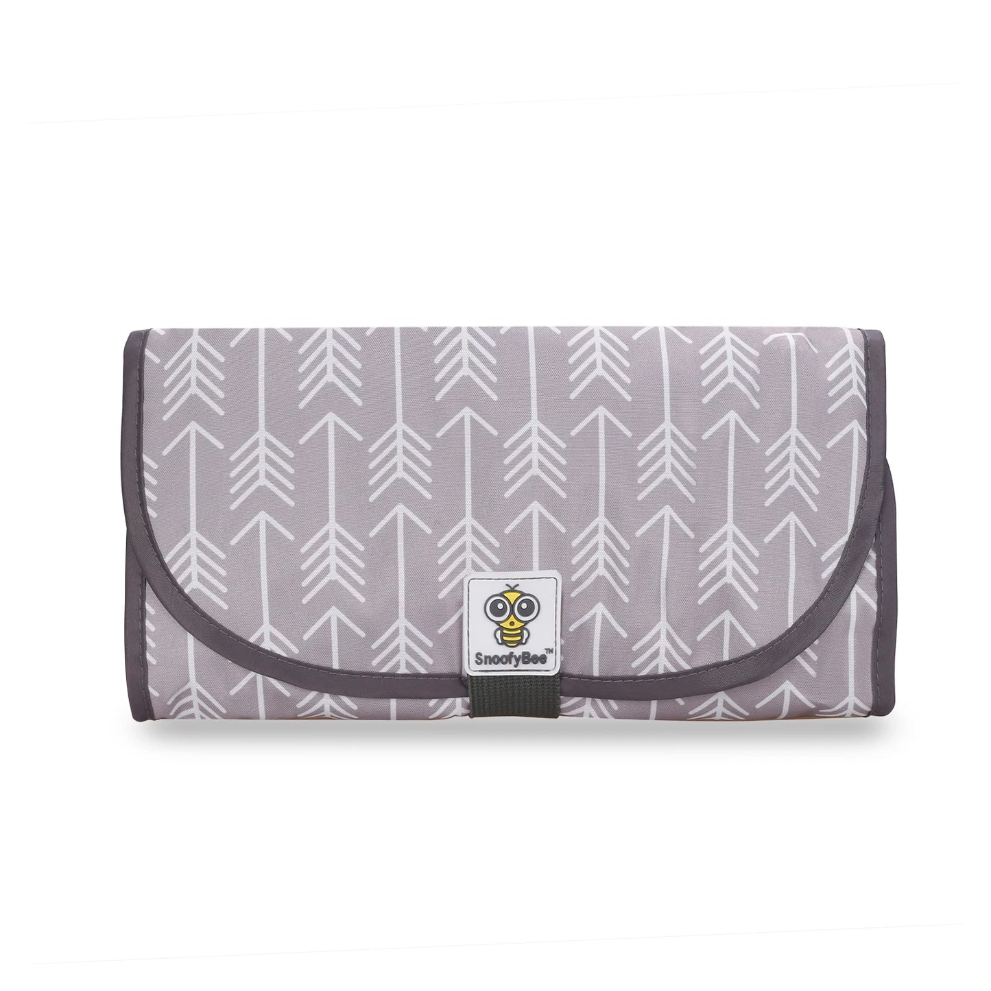 3-in-1 Portable Baby Changing Pad with Waterproof Diaper Storage Design