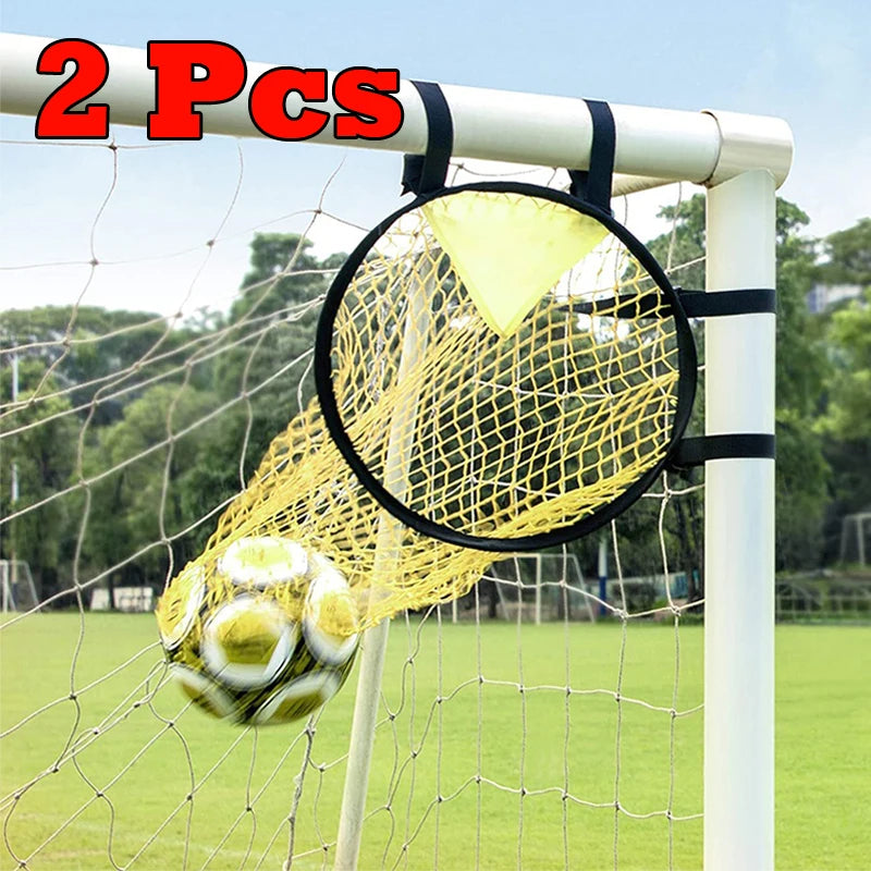Foldable Football Target Net Set for Soccer Training Practice