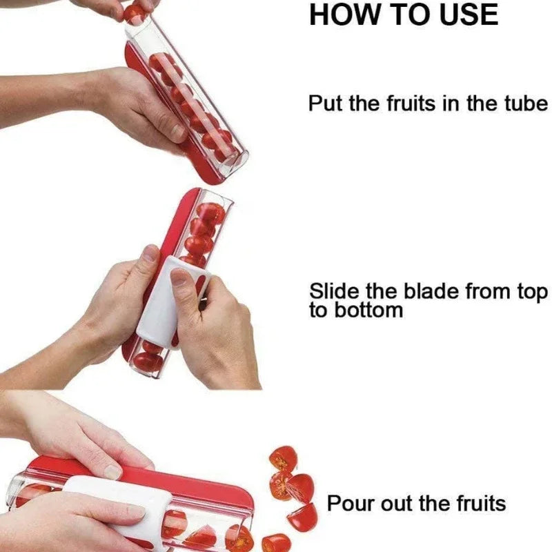 Tomato, Grape and Cherry Manual Zip Slicer
