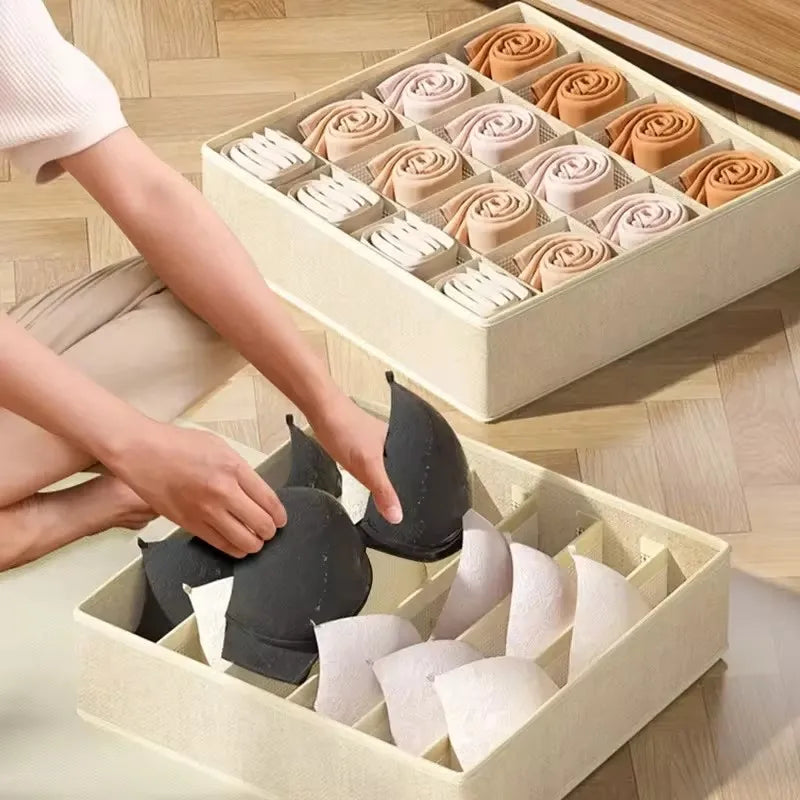 Drawer Underwear, Bra and Sock Organizer Storage Box