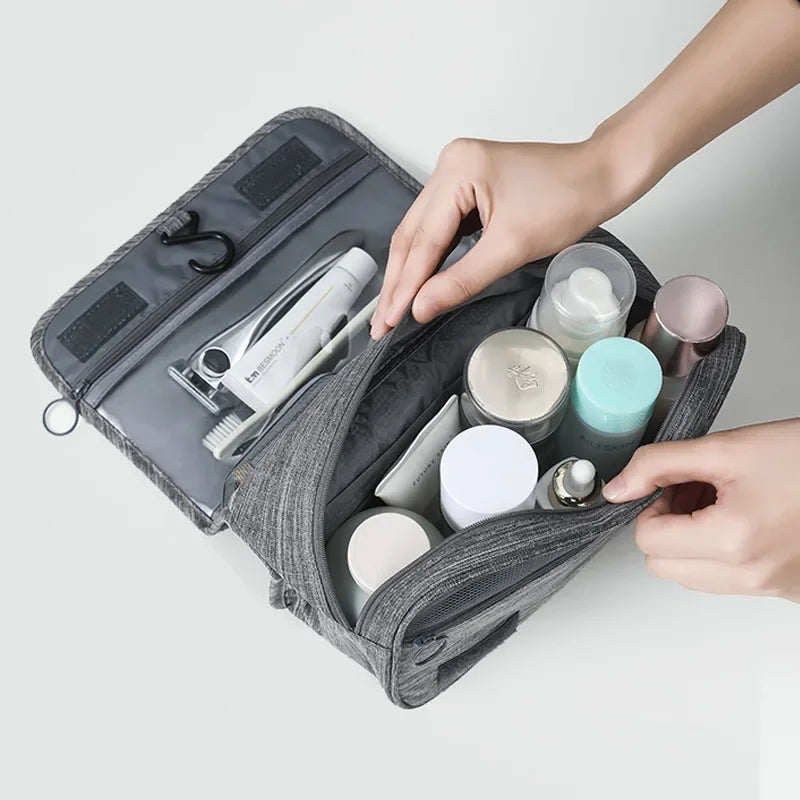Oxford Fabric Hanging Toiletry and Travel Wash Pouch