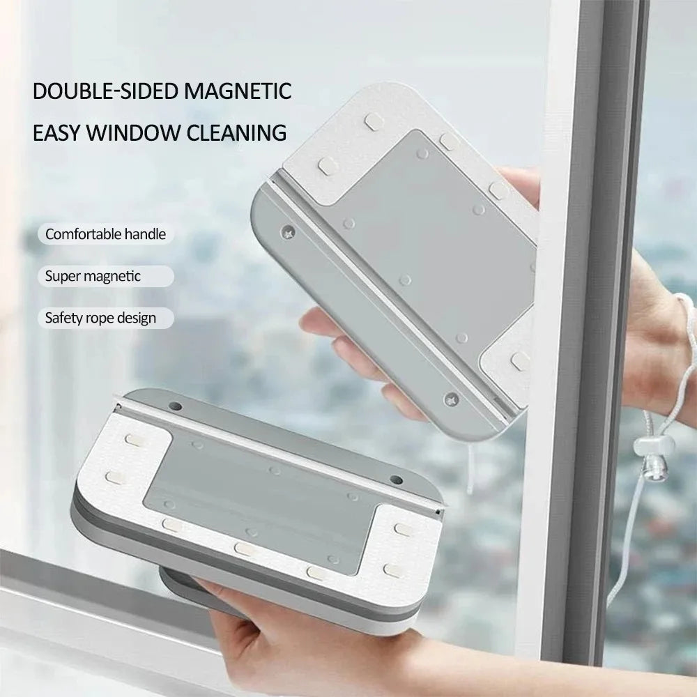 Magnetic Double-Sided Window Cleaning Brush