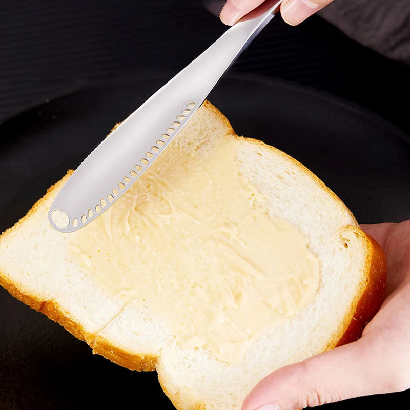 3-in-1 Stainless Steel Butter Knife and Jam Spreader