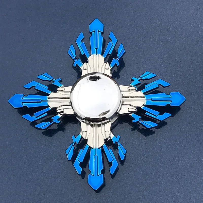 Metal Ninja Fidget Spinner Stress Relief Toy