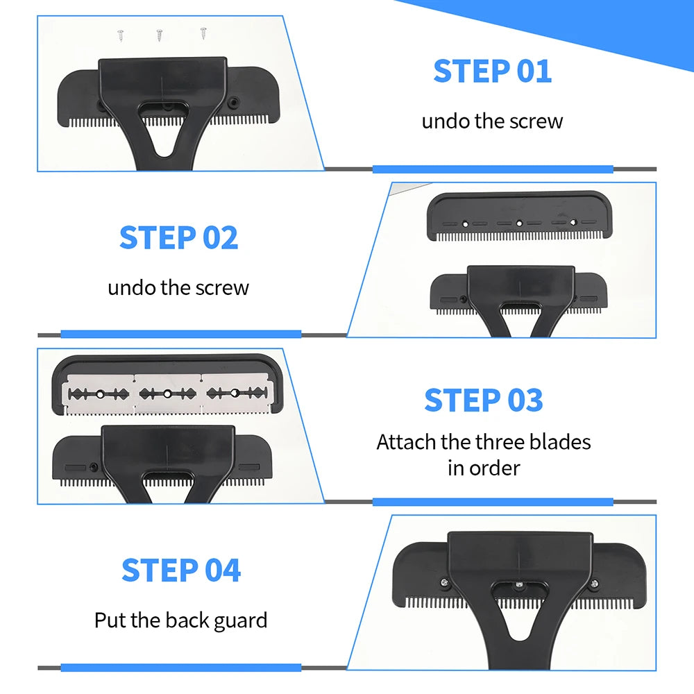 Men Long Handle Foldable Back and Body Shaver with 5 Replacement Blades