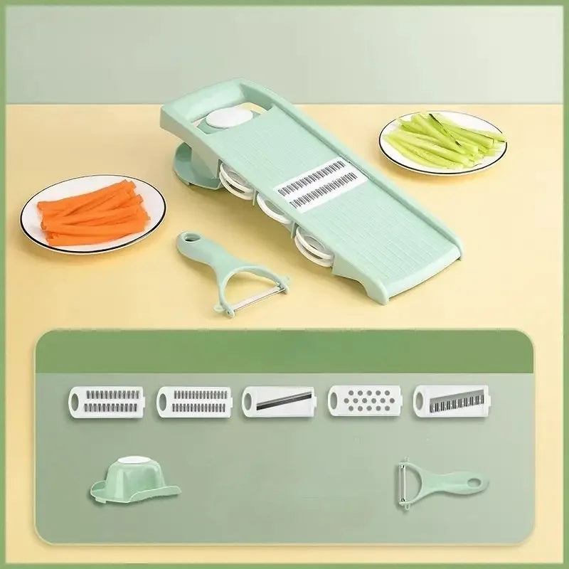 Handheld Vegetable Slicer, Shredder and Julienne Grater
