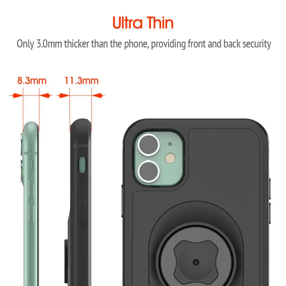 Shockproof Bike Phone Mount for iPhone 16 Pro Max