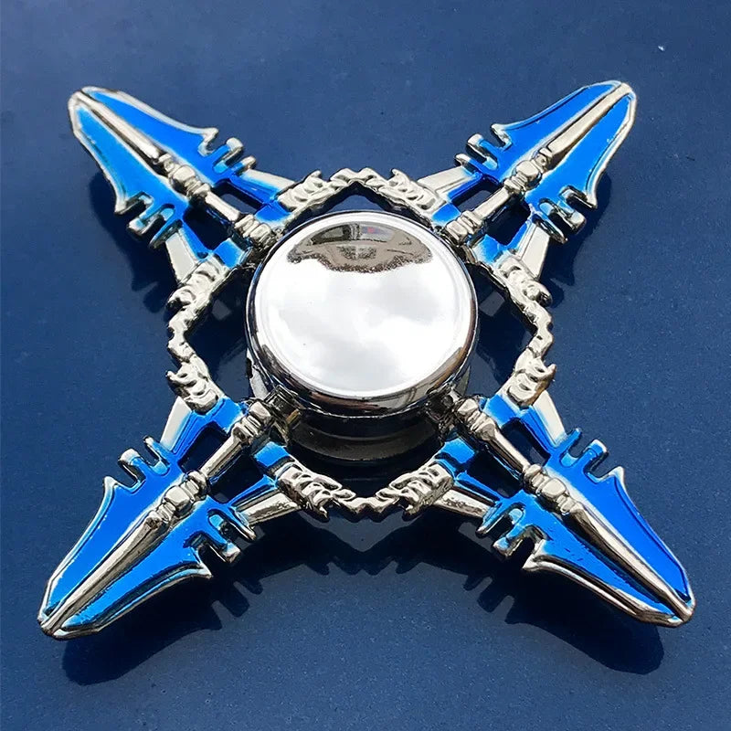 Metal Ninja Fidget Spinner Stress Relief Toy