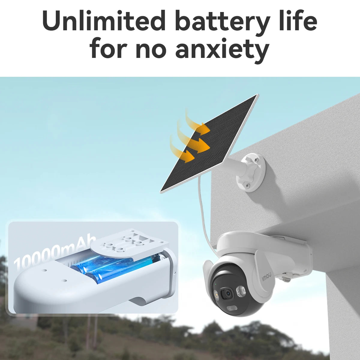 IMOU 5MP Solar Outdoor PTZ Security Camera with 4G and WiFi