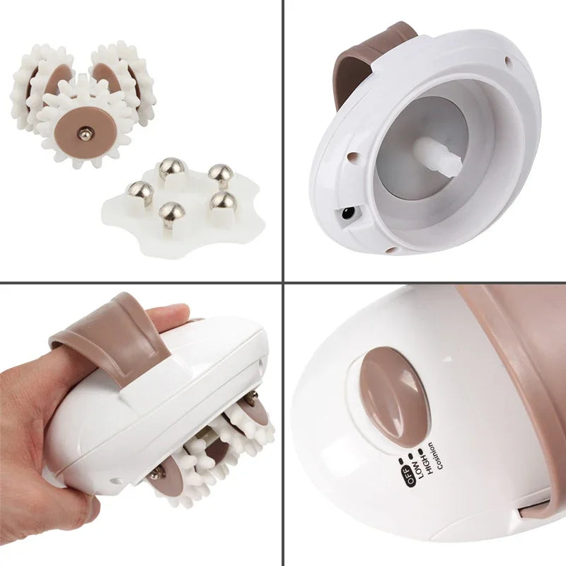 3D Electric Body Massage Roller - Anti-Cellulite Relaxation Tool