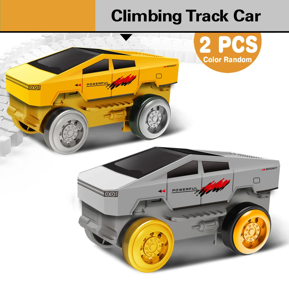 Magic Climbing Track Engineering Car Set - Educational Train Toy