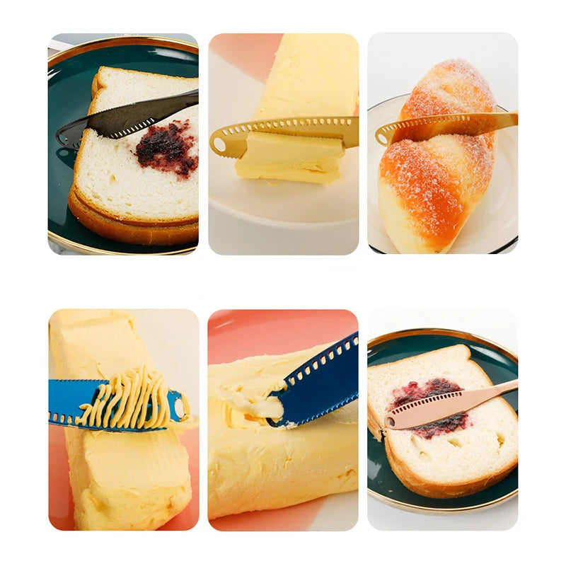 3-in-1 Stainless Steel Butter Knife and Jam Spreader