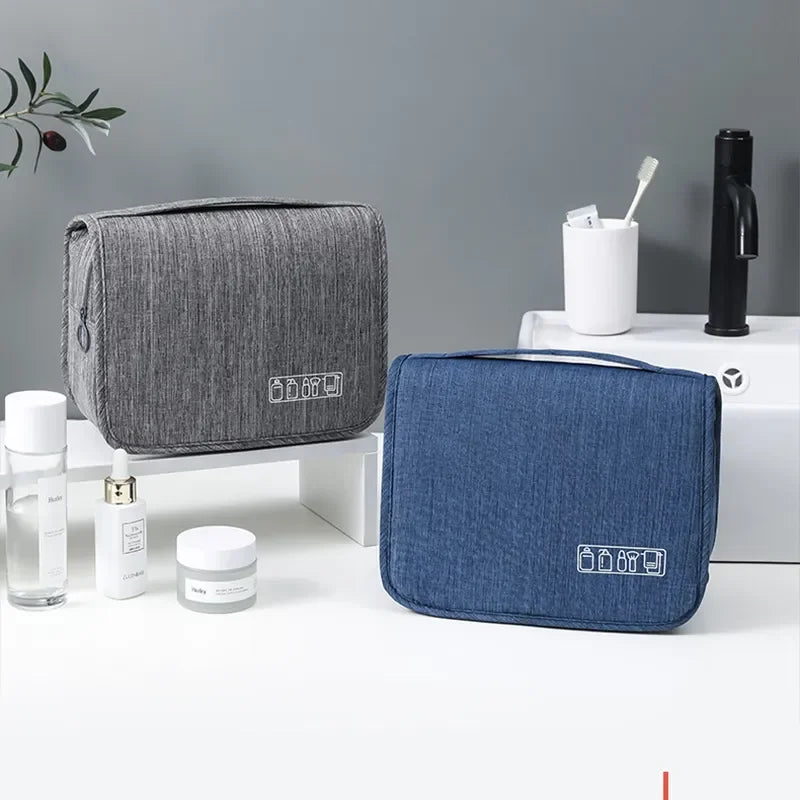 Oxford Fabric Hanging Toiletry and Travel Wash Pouch
