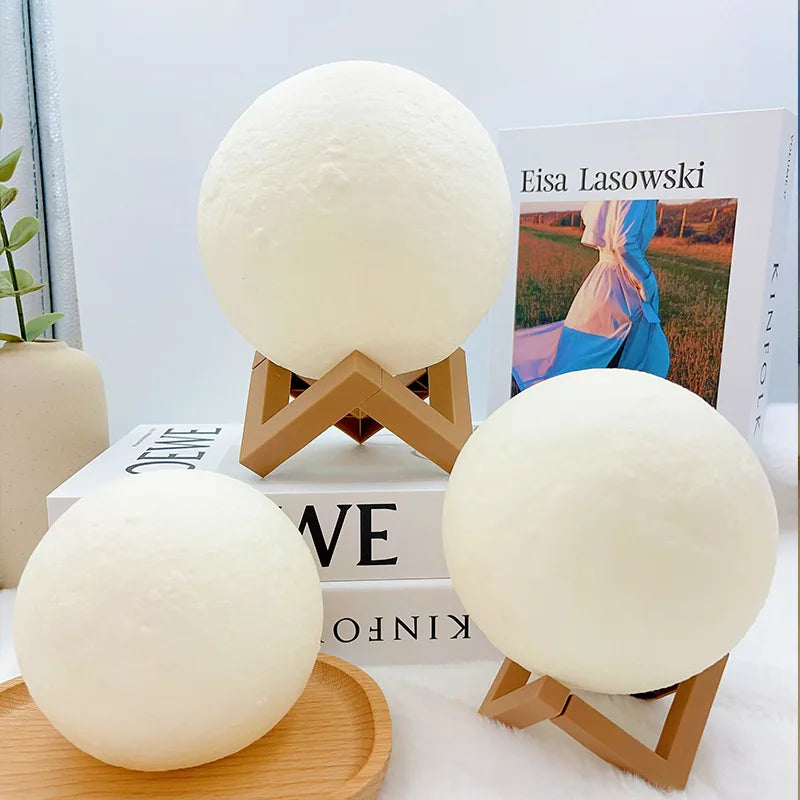 DIY Hand-Painted Moon Night Light Activity Kit