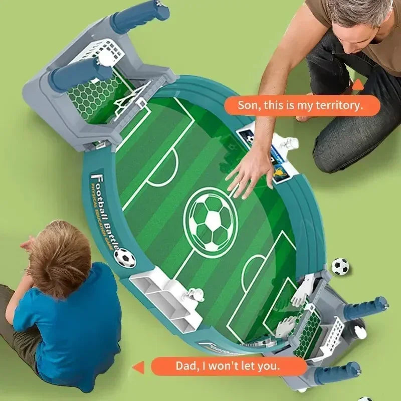 Two-Player Mini Soccer Table Game Set