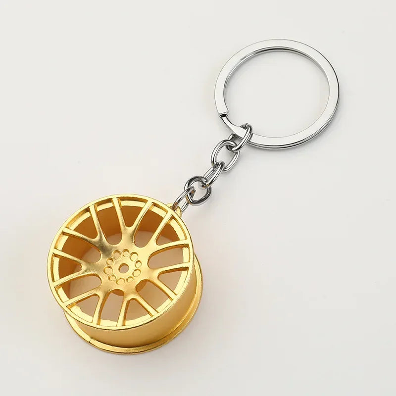 Gearbox Gear Head Metal Keychain for Car Keys