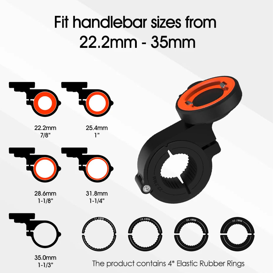 Shockproof Bike Phone Mount for iPhone 16 Pro Max