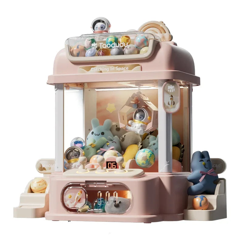 Mini Claw Machine Toy - Coin-Style Arcade Catch Game
