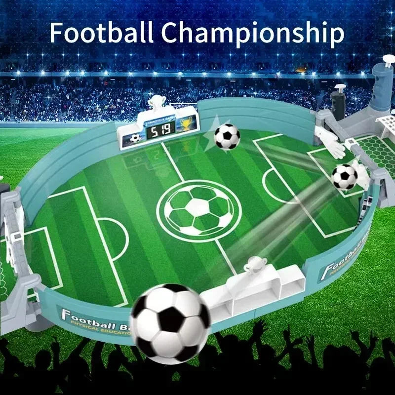 Two-Player Mini Soccer Table Game Set