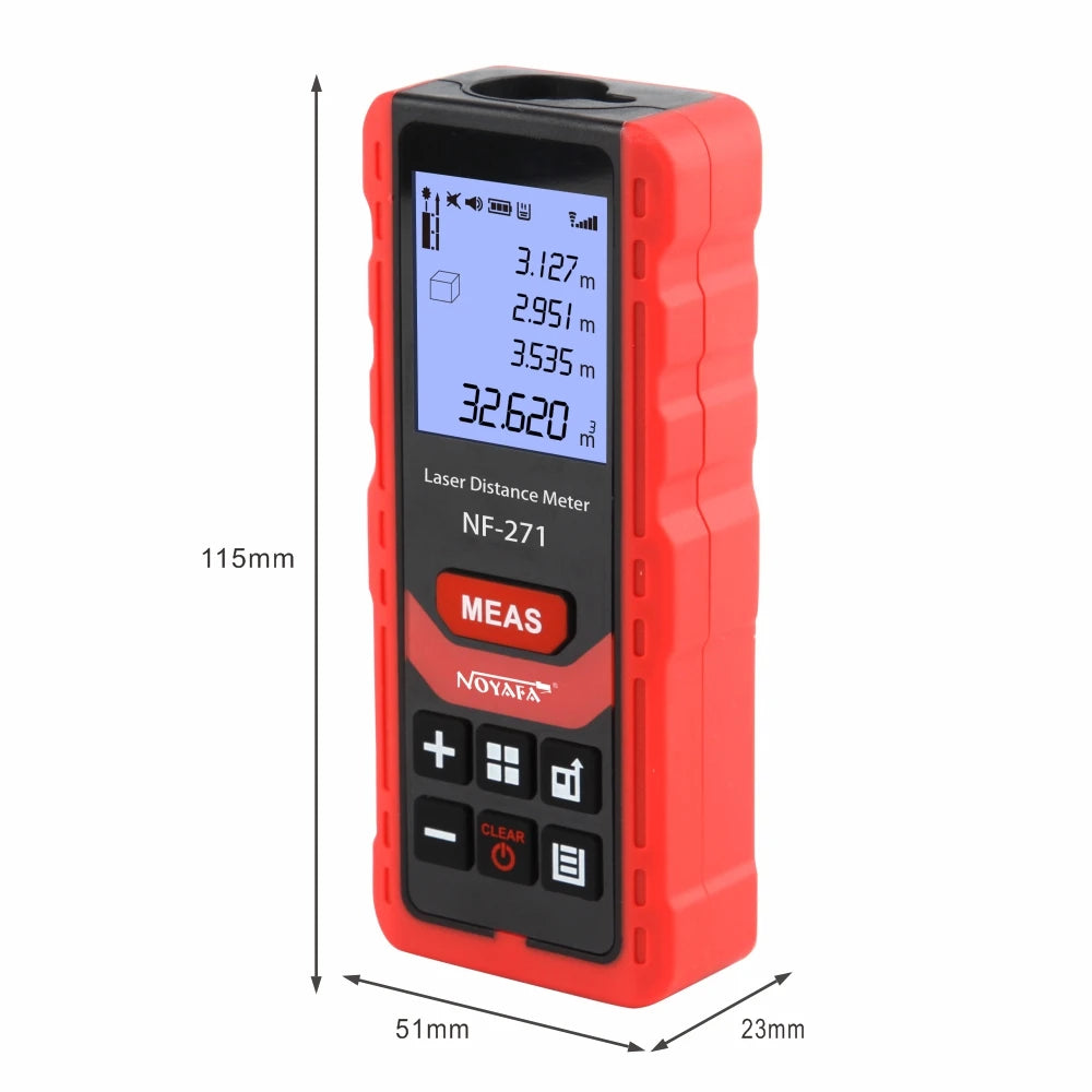 Noyafa NF-271 Laser Distance Meter 40m/80m Rangefinder