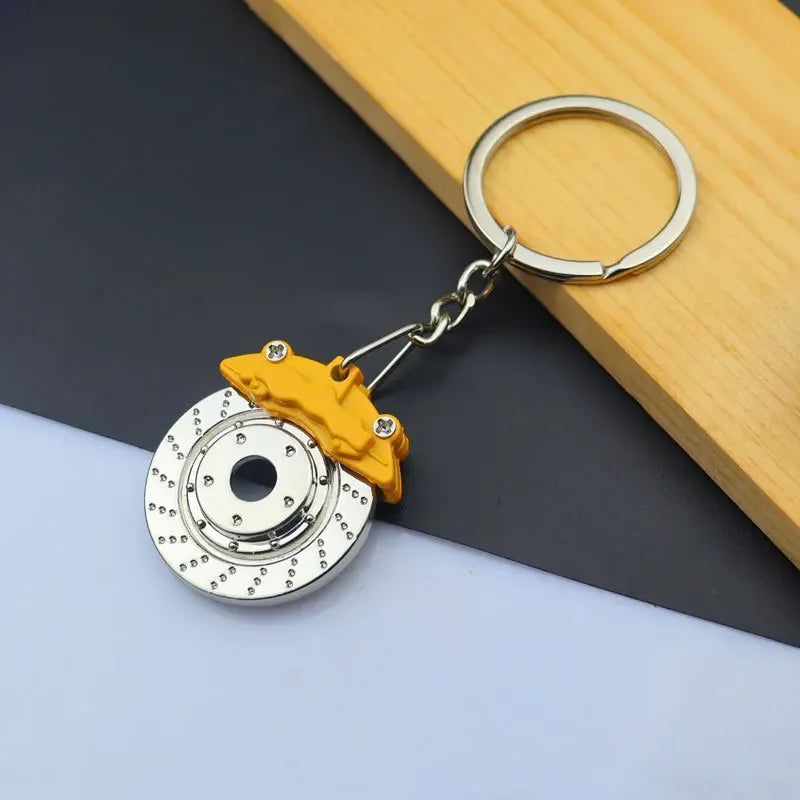 Gearbox Gear Head Metal Keychain for Car Keys