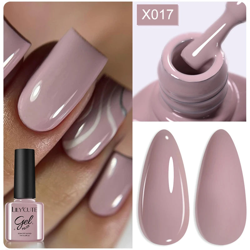 LILYCUTE 5ml Reflective Glitter Nail Liner Gel - Sparkle Art Polish