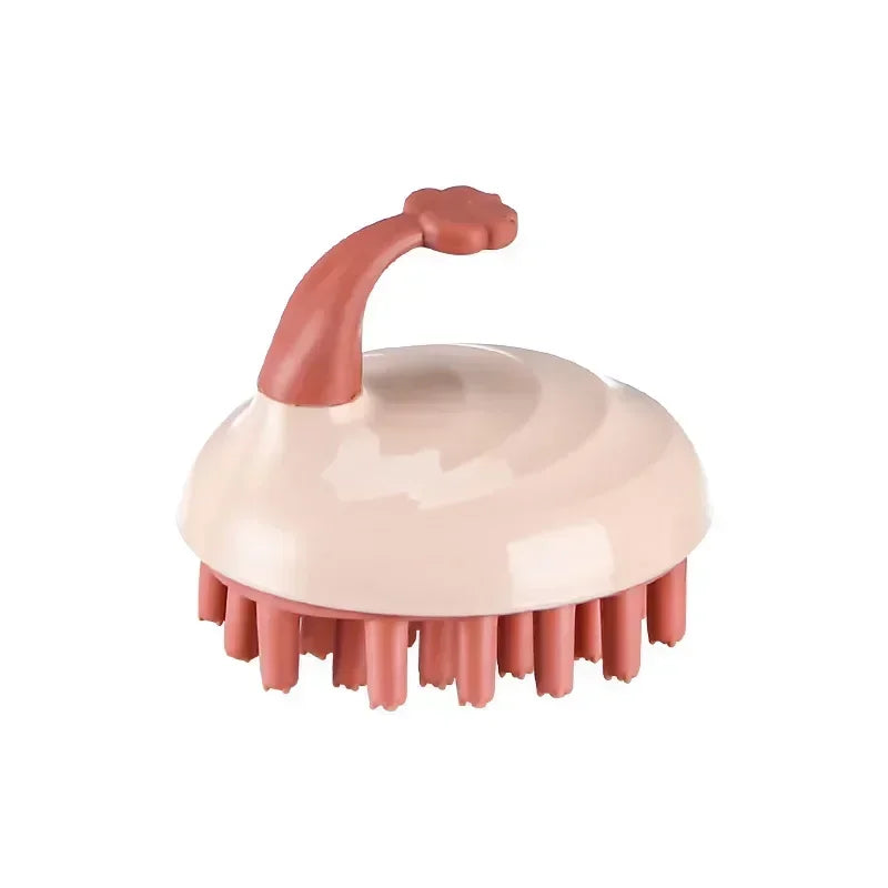 Silicone Scalp Massage Shampoo Brush and Body Shower Comb