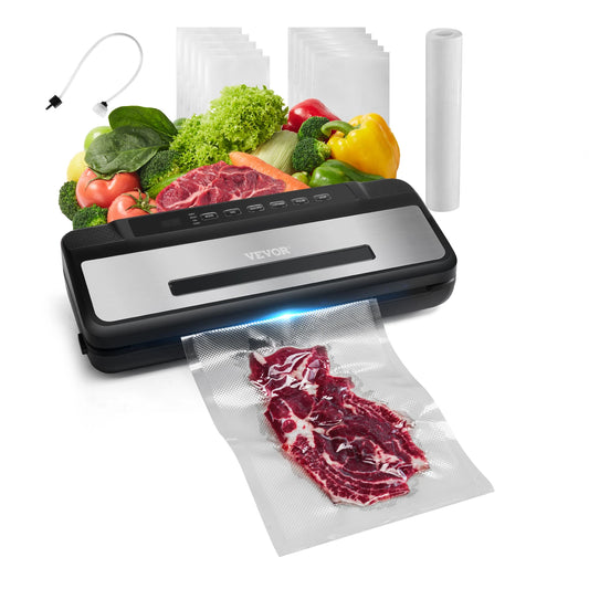 SucceBuy 80Kpa 120W Electric Vacuum Sealer with 10 Bags