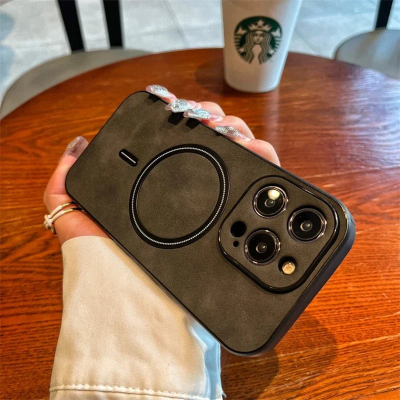 Magnetic Wireless Charging Shockproof iPhone Case