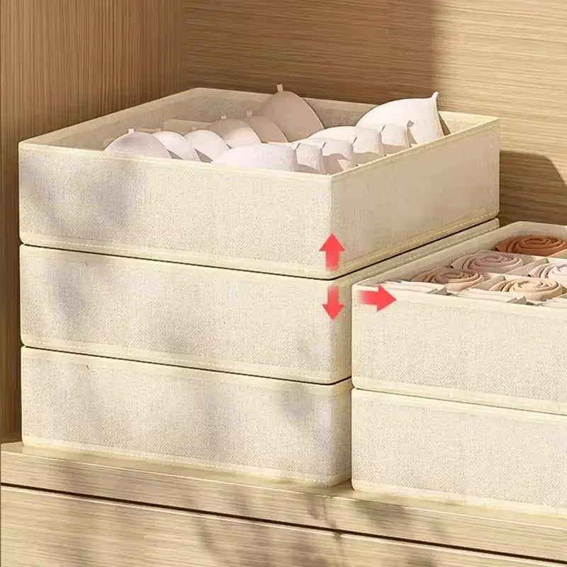 Drawer Underwear, Bra and Sock Organizer Storage Box