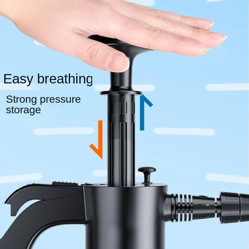 2L Hand Pump Foam Sprayer - Car Wash Snow Foam Bottle