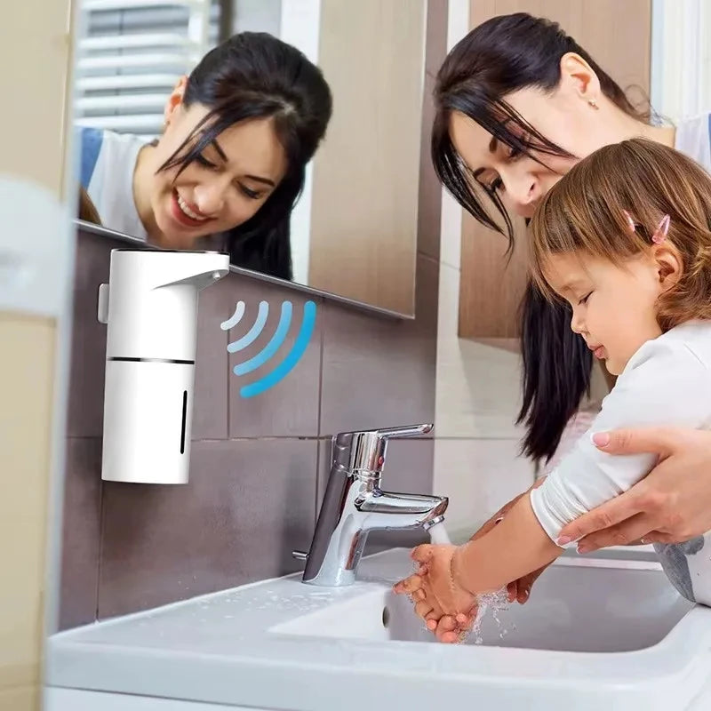 Touch-Free Rechargeable Wall-Mounted Soap Foam Dispenser