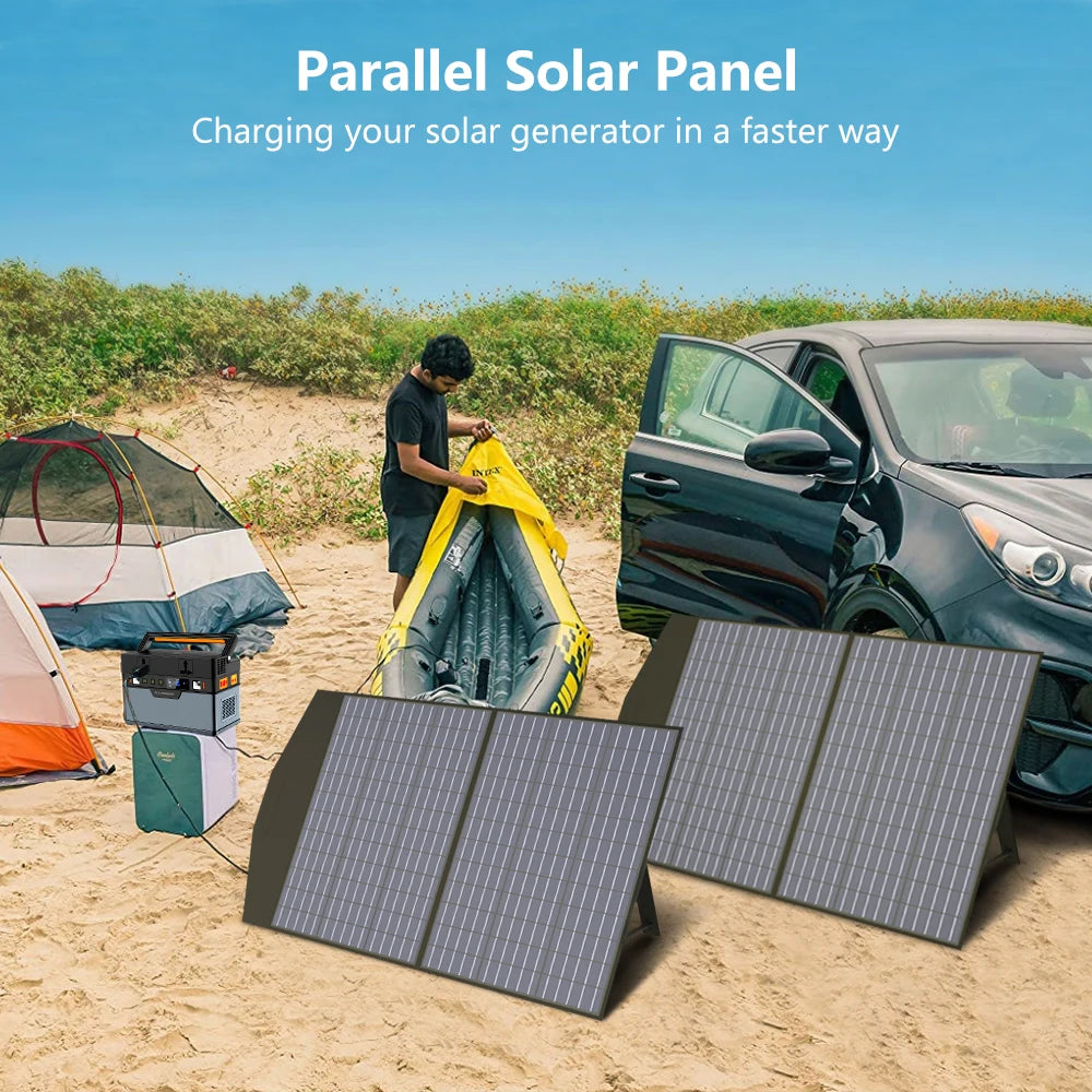 ALLPOWERS Foldable 100W/200W Portable Solar Panel Charger