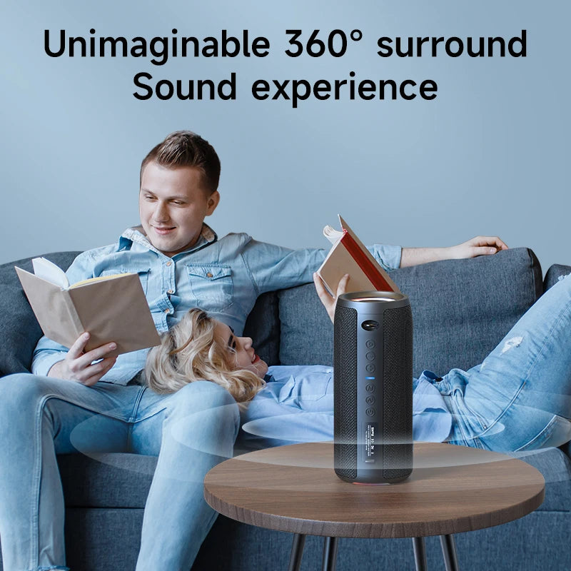 ZEALOT S51Pro 40W Bluetooth Speaker with 3D Bass and IPX5 Water Resistance