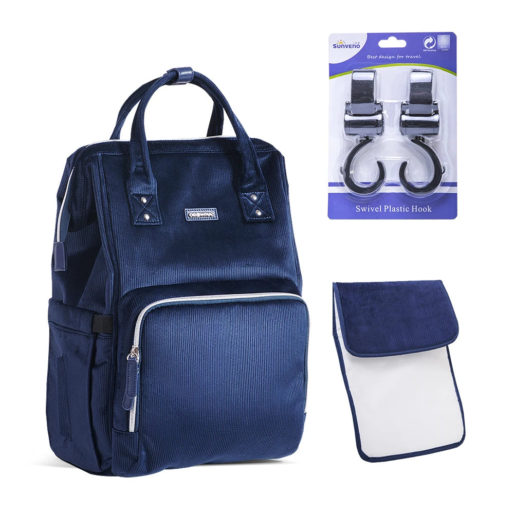 Sunveno Travel Diaper Backpack Organizer Bag