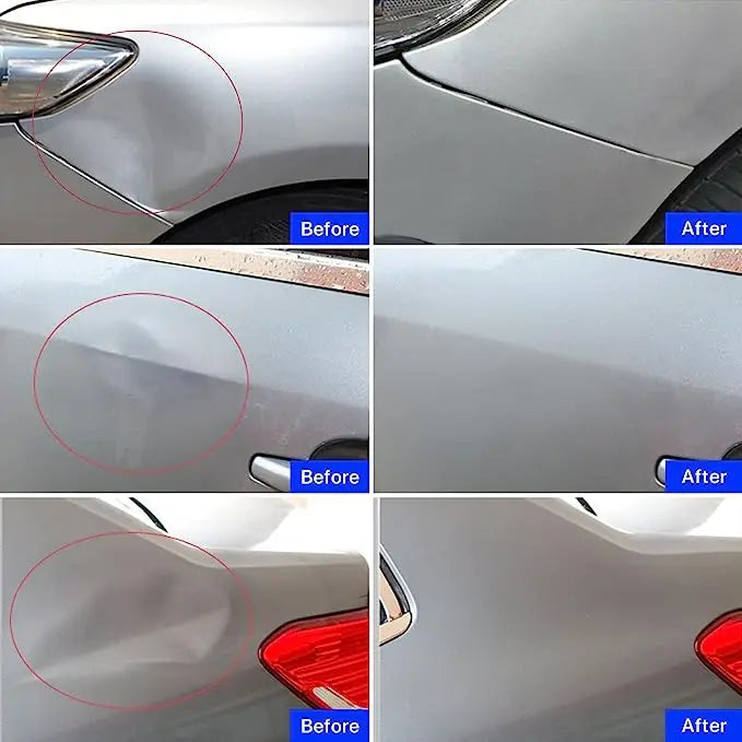 Paintless Car Dent Puller Kit with Multi-Size Suction Cups