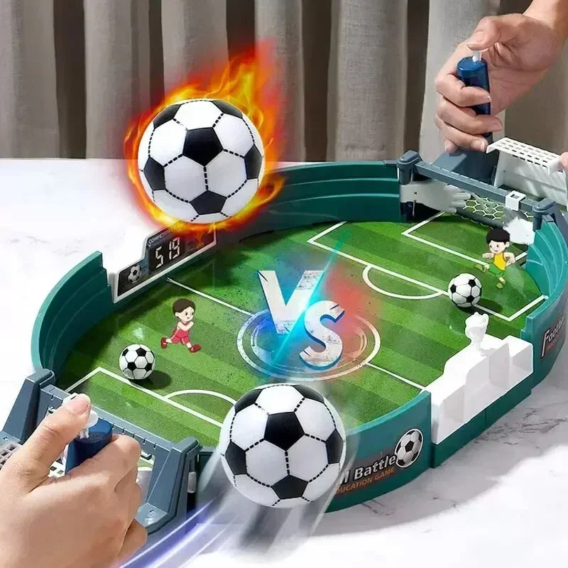 Two-Player Mini Soccer Table Game Set