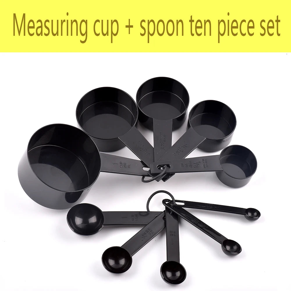 Measuring Cup and Spoon Set for Kitchen Cooking and Baking