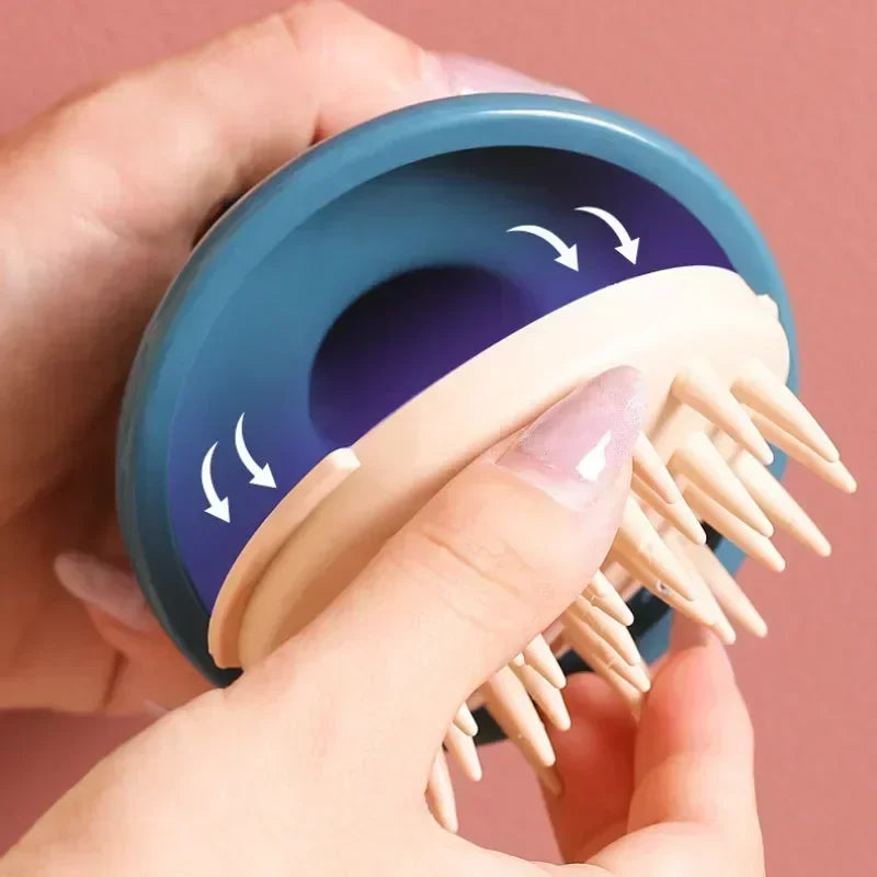 Silicone Scalp Massage Shampoo Brush and Body Shower Comb